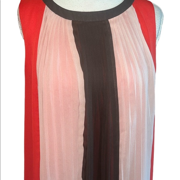 METAPHOR DRESS - WHITE/ORANGE/BLACK - Picture 10 of 11